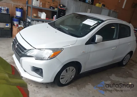 2021 Mitsubishi Mirage Carbonite Edition/Es/Le from USA, damaged, VIN ML32AUHJ9MH008568